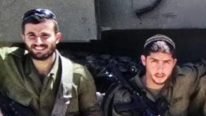 סמ"ר יהודה דרור יהלום (מימין) וסרן אלעד סימן טוב סמ"ר יהודה דרור יהלום וסרן אלעד סימן טוב ז"ל