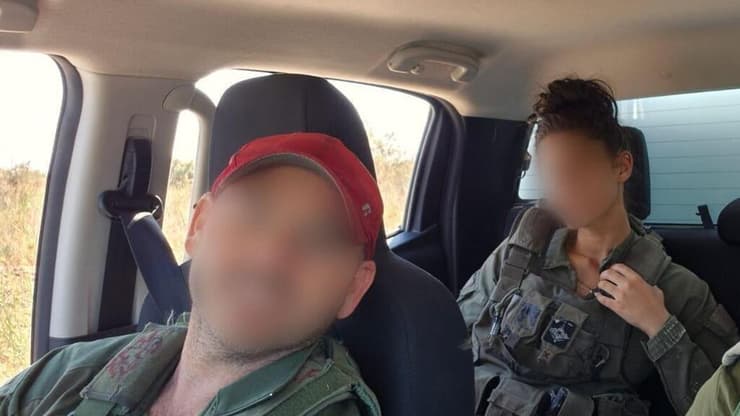 רס"ל במיל' א' והמפקד רס"ל במיל' י' שחיסלו את המחבלים בפיגוע סמוך לים המלח