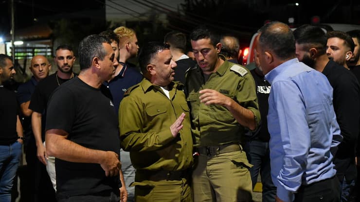 תושבי דליית אל-כרמל לאחר נפילתו של אל"ם אחסאן דקסה