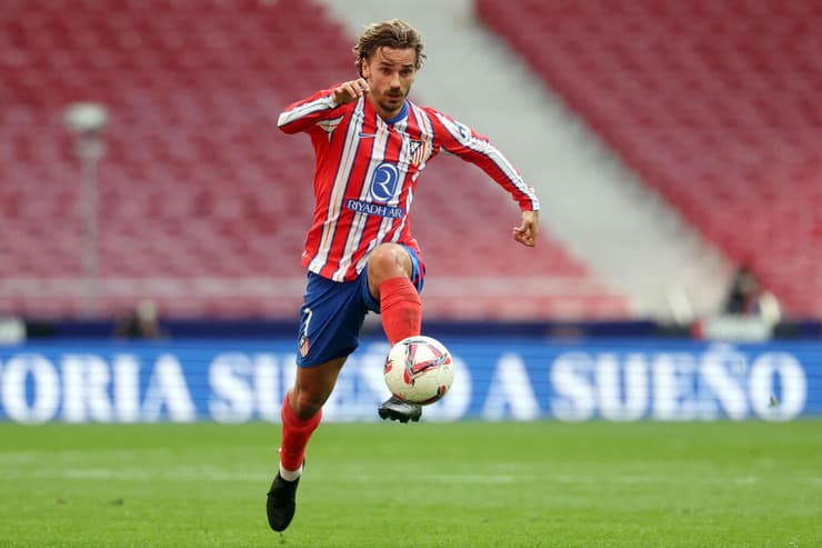 שלוש נקודות חשובות לאתלטיקו. אנטואן גריזמן (Pierre-Philippe MARCOU / AFP) שחקן אתלטיקו מדריד אנטואן גריזמן