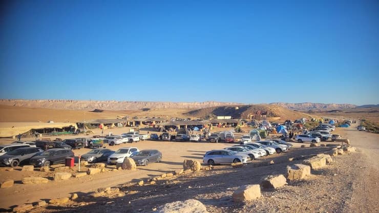 חניון לילה בארות (צילום: צילום דורי שוקי, רשות הטבע והגנים) חניון לילה בארות