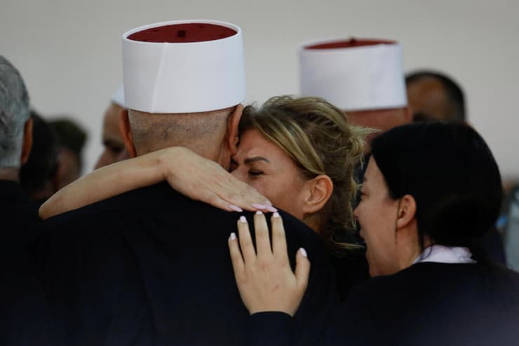 הלוייתו של אל"מ אחסאן דקסה ז"ל