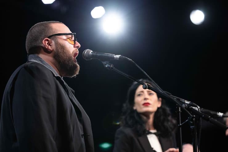 אליאב זוהר ואפרת גוש מתוך קונצרט ההנצחה לקורבנות טבח 7 באוקטובר וחללי המלחמה