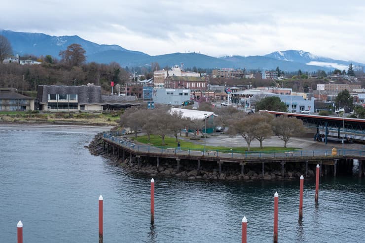 ארה"ב פורט אנג'לס מחוז קלאלם בחירות ברומטר מדינת וושינגטון