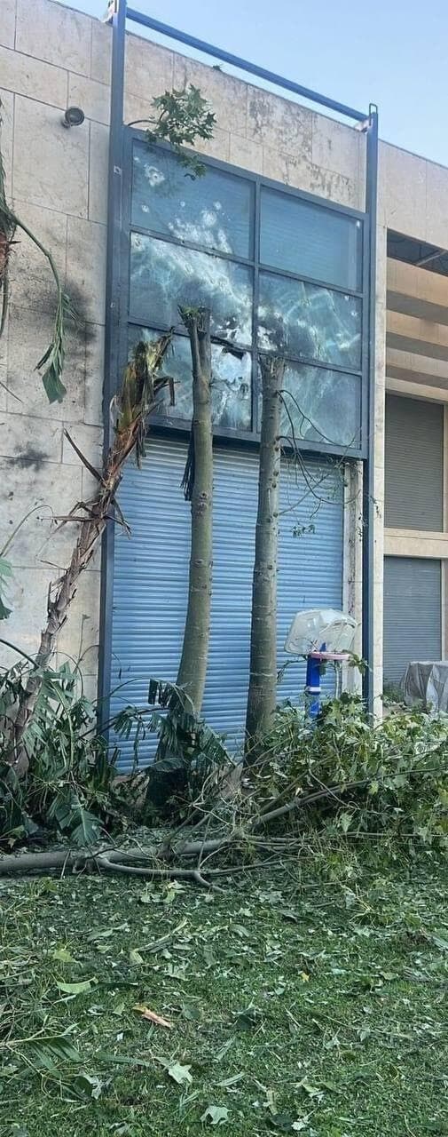 פגיעת הכטב"מ בבית נתניהו בקיסריה