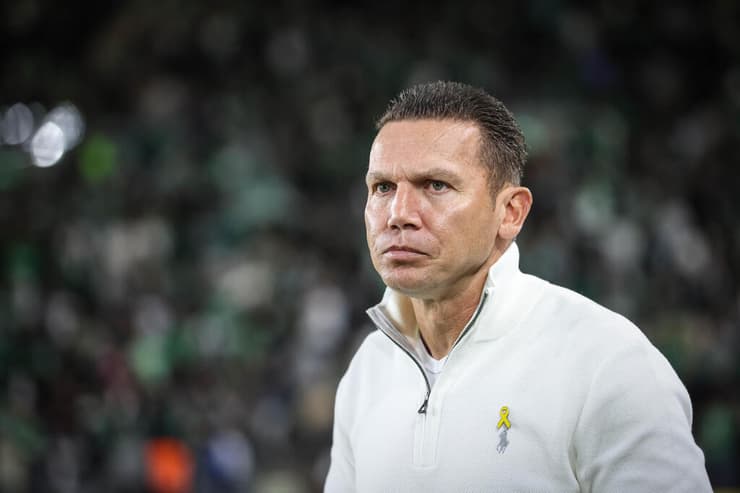 "ספגנו שערים קלים". בכר (צילום: עוז מועלם) בית"ר ירושלים מכבי חיפה