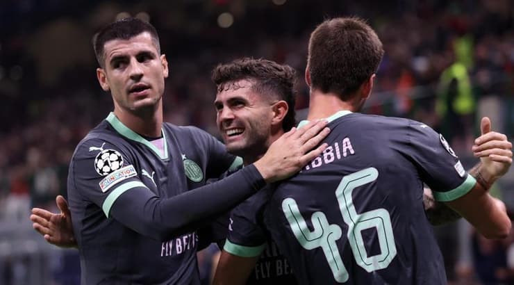 כריסטיאן פולישיץ' חוגג (רויטרס) כריסטיאן פולישיץ' חוגג