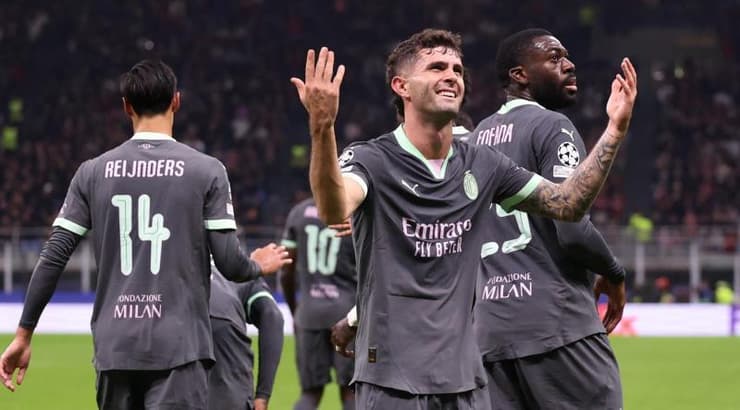 כריסטיאן פולישיץ' חוגג (רויטרס) כריסטיאן פולישיץ' חוגג