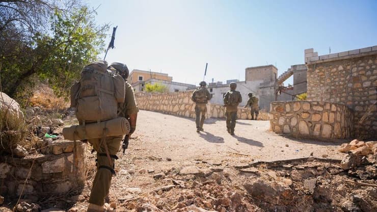 תיעוד ממצלמות הגוף של לוחמי חטיבת אלכסנדרוני בדרום לבנון