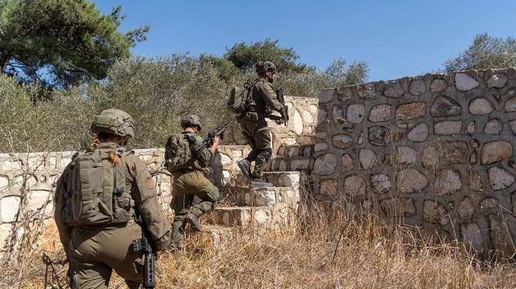 תיעוד ממצלמות הגוף של לוחמי חטיבת אלכסנדרוני בדרום לבנון