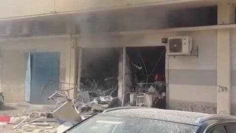 נפילה באיזור נעמן בעכו