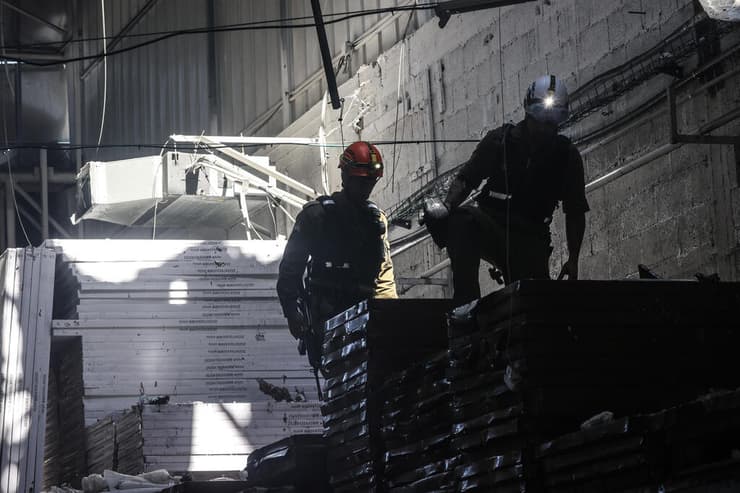 זירת הנפילה בקריית ביאליק