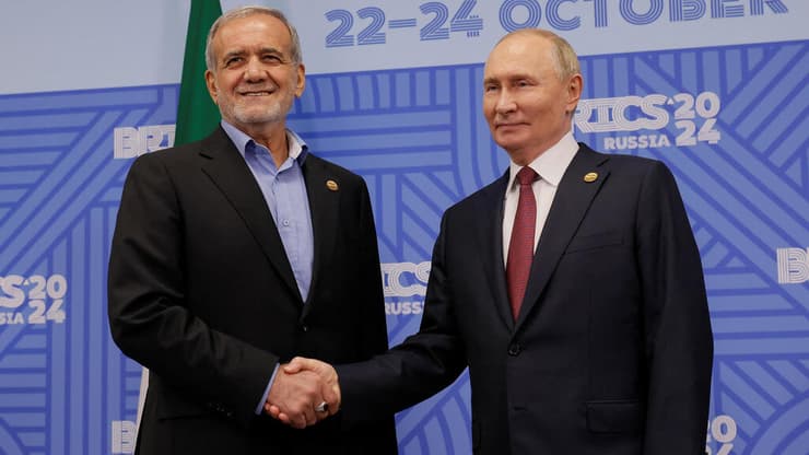 מסעוד פזשכיאן וולדימיר פוטין