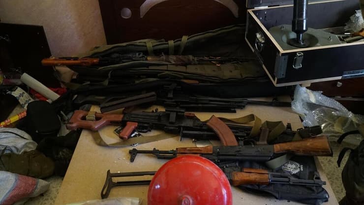 צילום: דובר צה"ל תיעוד מהפעילות הקרקעית של לוחמי המילואים בחטיבת הצנחנים 646 במתחם השהייה של ארגון טרור חיזבאללה שבדרום לבנון