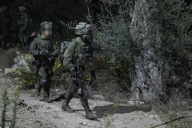לוחמי אגוז בפעילות קרקעית בדרום לבנון