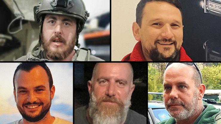 למעלה מימין: דן מאורי, תום סגל. למטה מימין: עמרי לוטן, גיא עידן, אלון ספראי