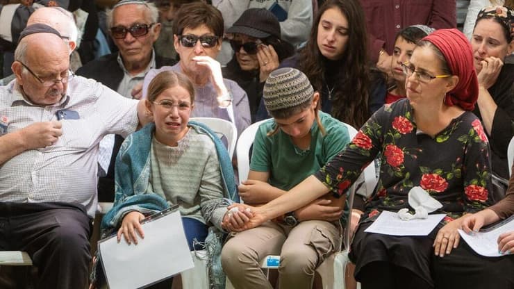 הלוויתו של רס"ב (במיל') מרדכי חיים אמויאל ז"ל בהר הרצל