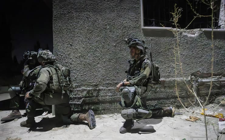 לוחמי אגוז בפעילות קרקעית בדרום לבנון