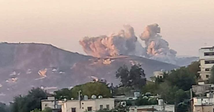 הפיצוץ בטייבה שבלבנון שהפעיל התרעות רעידת אדמה בישראל