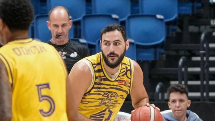 "לא שיחקנו כמו שרצינו". עידן זלמנסון (צילום: שלו שלום) עידן זלמנסון