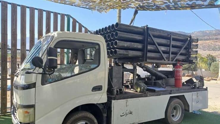 אמצעי הלחימה שאותרו על ידי כוחות צה״ל בכפר כילא בלבנון