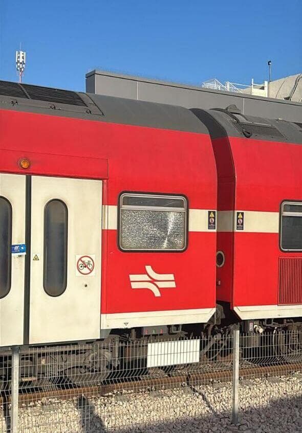 רסיסי מיירט בתחנת הרכבת ובכביש