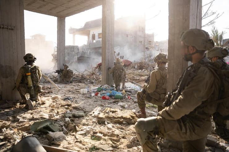 פעילות כוחות צה"ל במרחב ג'באליה ורפיח ברצועת עזה