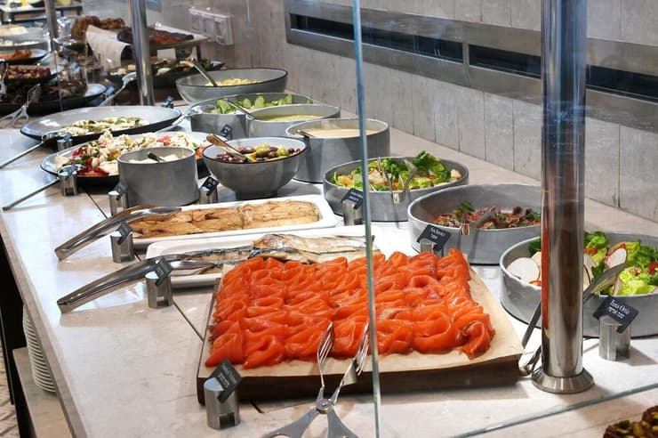 צילום: תמר מוצפי ארוחת בוקר במלון קמפינסקי