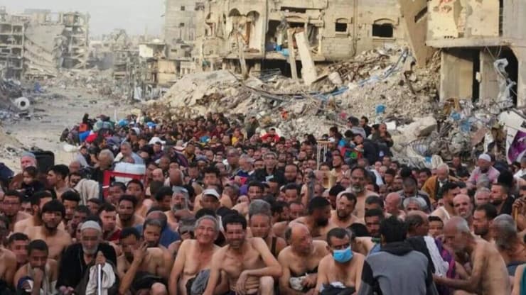 עצורים בג'באליה ברצועת עזה