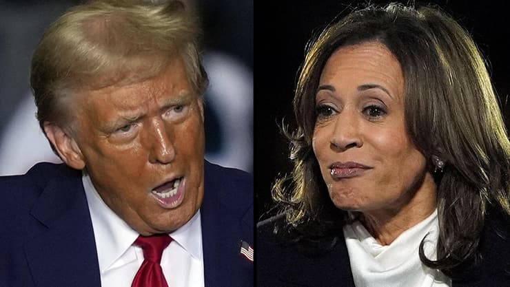 קמלה האריס דונלד טראמפ