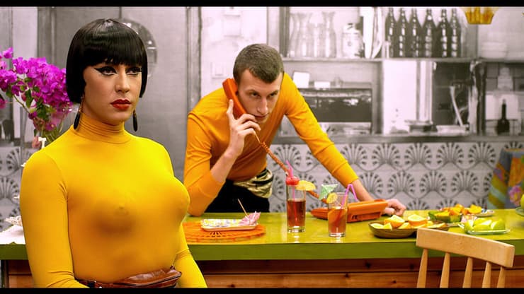 "אני חוגג את זה ואת החיים שלה כמו שהיא חגגה אותם". מתוך "פרחים של מרציפן" (צילום: איתי גרוס) מתוך "פרחים של מרציפן"