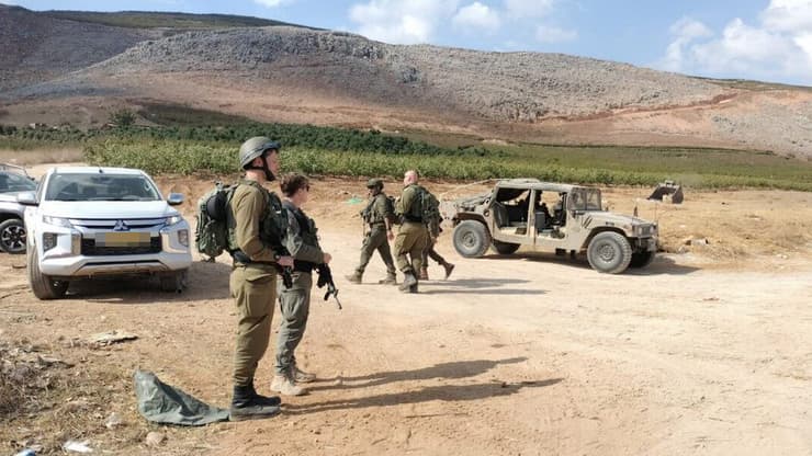 הזירה בה התרחשה הפגיעה הישירה במטולה
