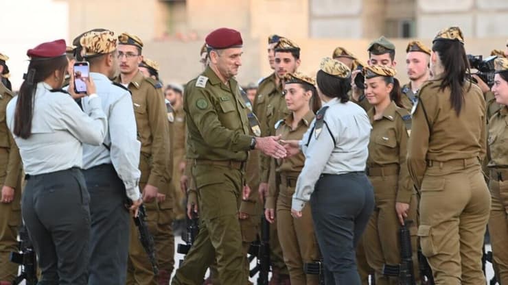 צילום: הרצל יוסף ראש הממשלה בנימין נתניהו והרמטכ"ל הרצי הלוי