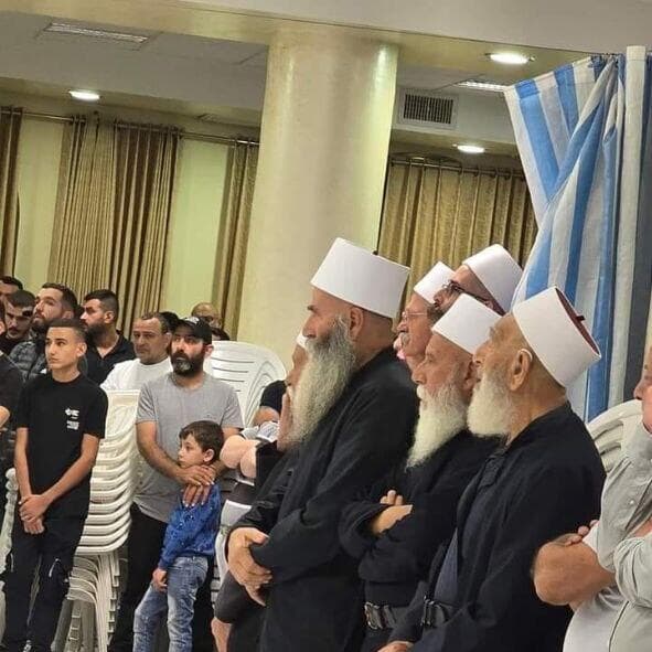 הלוויתם של מינא שפיק חסון ובנה כרמי חסון