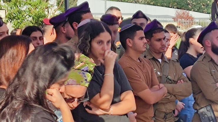 הלוויתו של סרן ירדן זכאי ז"ל בחדרה