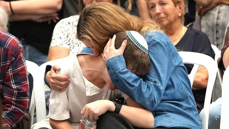 טקס אשכבה של עומר ויינשטיין ז"ל בראש פינה שנהרג מטיל חיזבאללה