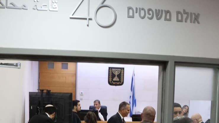 דיון בבית משפט השלום ראשל"צ בעניין הפרשה הבטחונית שעליה מוטל צו איסור פרסום