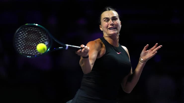 "גאה בעצמי". סבאלנקה (צילום: REUTERS/Aleksandra Szmigiel) ארינה סבאלנקה