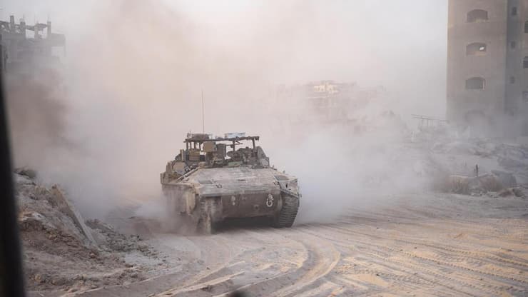 "חמאס הקיף את מרכזי הכובד שלו בטבעת גדולה של מלכודים" (צילום: דובר צה"ל) פעילות כוחות אוגדה 162 ואמצעי לחימה שאותרו בג'באליה