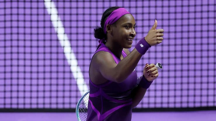 החיוך אומר הכל. גוף (צילום: Matthew Stockman/Getty Images for WTA) קוקו גוף