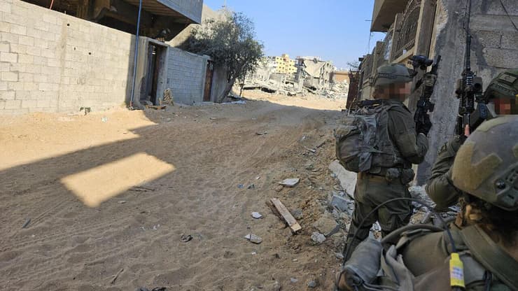 כ-50 מחבלים חוסלו במבצע צליפה חשאי גדול. הערכה: 600-500 נוספים נותרו במרחב (צילום: יואב זיתון) יואב זיתון במרחב ג'באליה