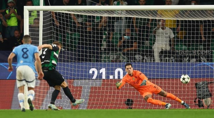 הפנדל של ויקטור גיוקרס הולך פנימה