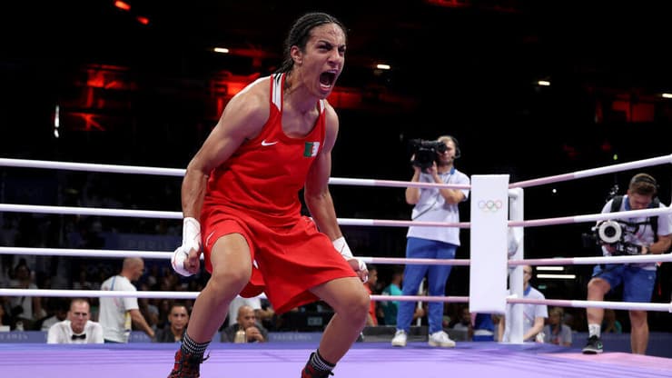 חוזרת לכותרות. חליף (צילום: Richard Pelham/Getty Images) אימאן חליף