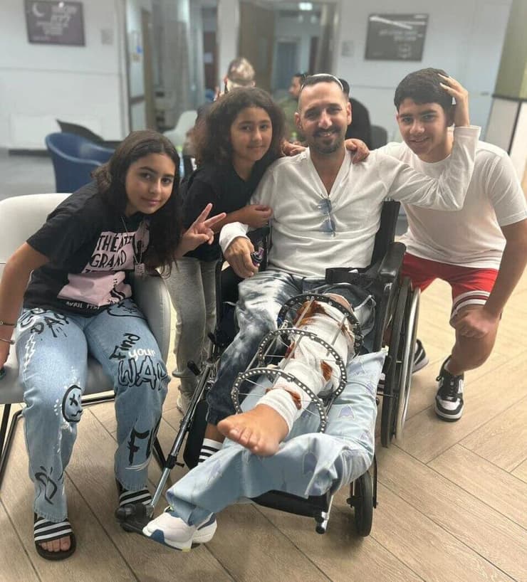 נתי גנון לפני השיקום  