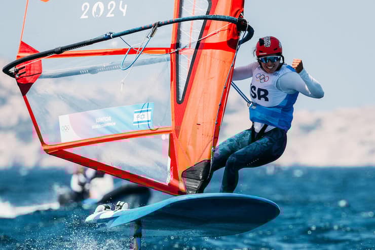 שרון קנטור באולימפיאדה בפריז