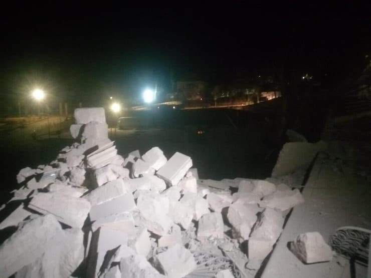 בלבנון טוענים כי אתר מהתקופה העות'מאנית נפגע