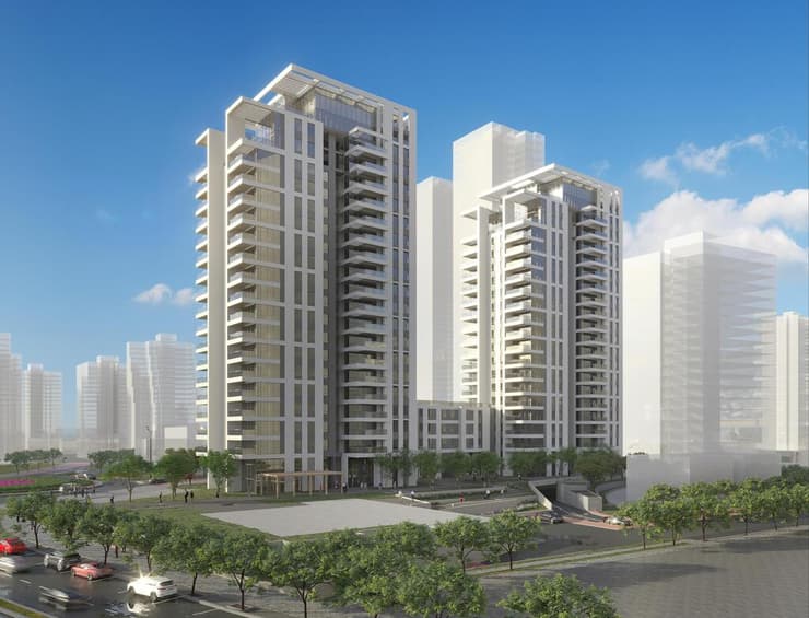 הפרויקט בשכונת פארק הים בת ים (הדמיה: סטודיו 84) הפרויקט בשכונת פארק הים בת ים