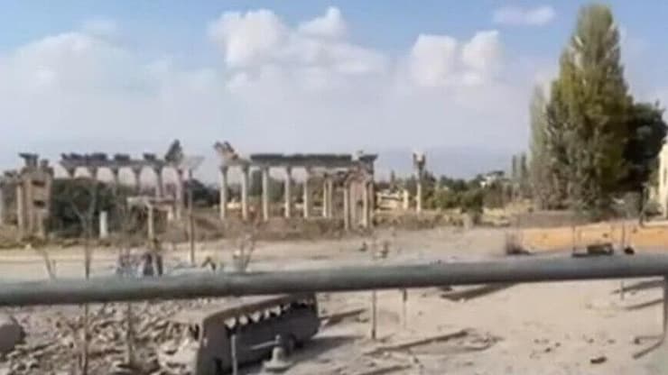 אתר עתיקות, שלכאורה הותקף באזור בעלבכ