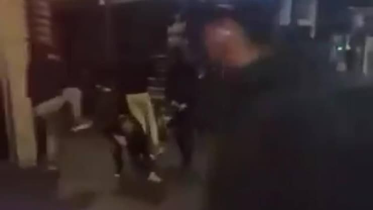 אוהדי מכבי תל אביב מותקפים בהולנד