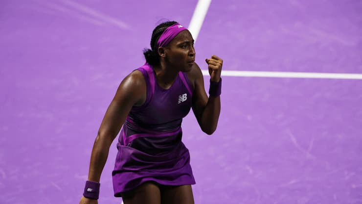 האלופה. קוקו גוף (צילום: REUTERS/Hamad I Mohammed) קוקו גוף